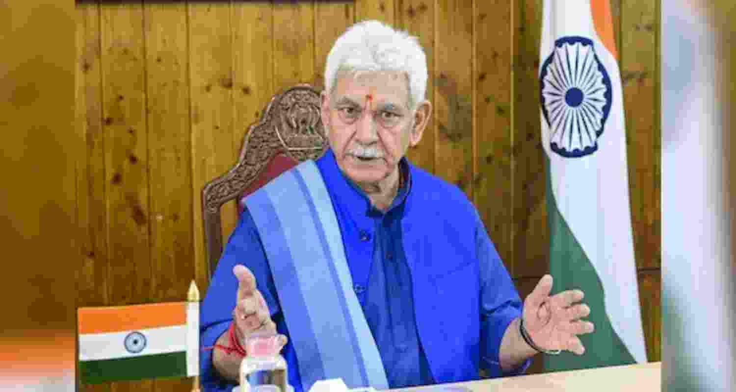 Lieutenant Governor Manoj Sinha.