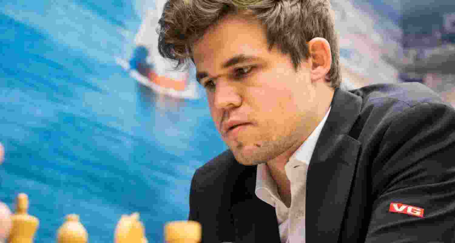 World number one chess player Magnus Carlsen.