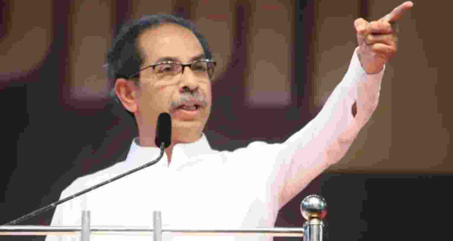 Shiv Sena (UBT) chief Uddhav Thackeray - file image.