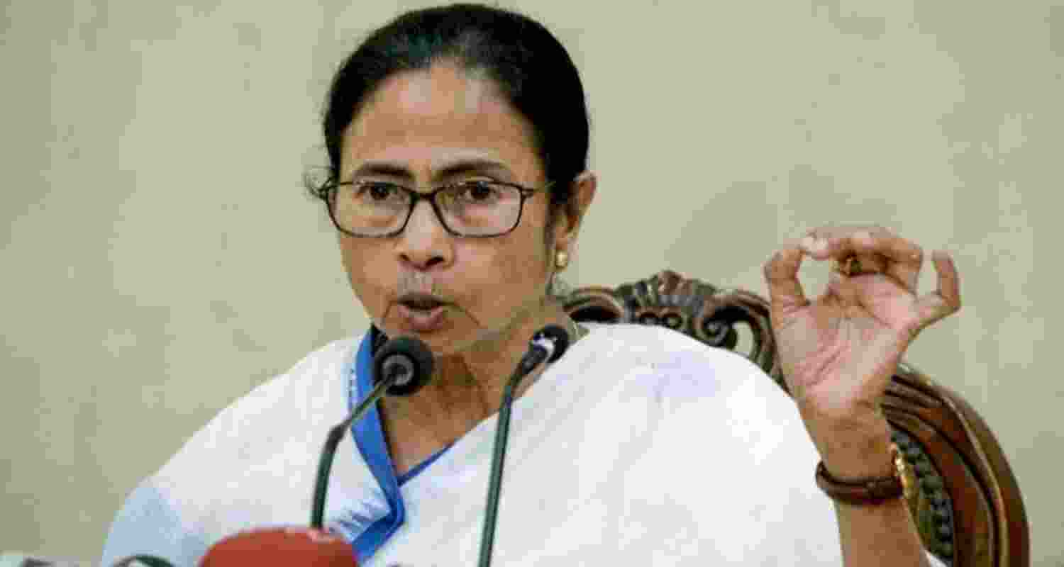 West Bengal Chief Minister Mamata Banerjee - file image.