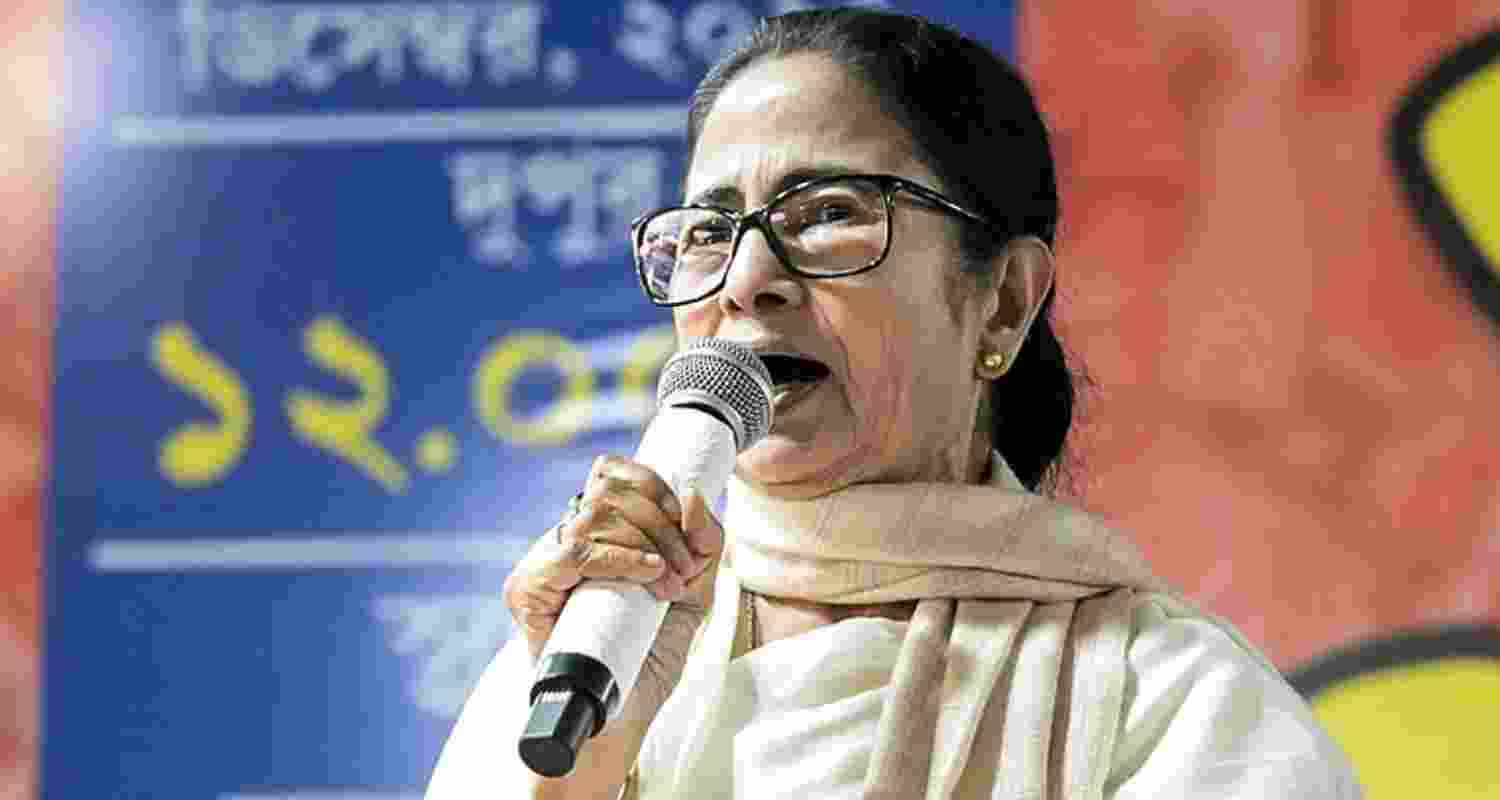 West Bengal Chief Minister Mamata Banerjee - file image.