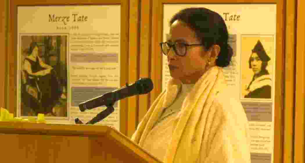 Speaking at Oxford, Mamata Banerjee (in photo) stressed that her governance model rejects discrimination and fosters unity.