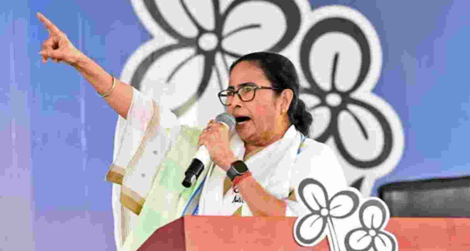 West Bengal Chief Minister Mamata Banerjee - file image.