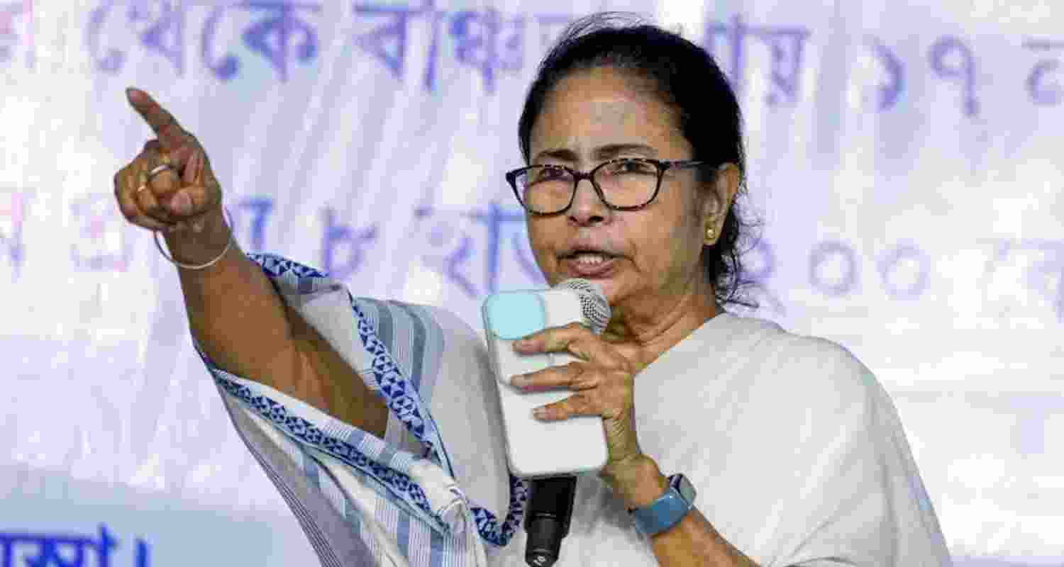 West Bengal CM Mamata Banerjee.