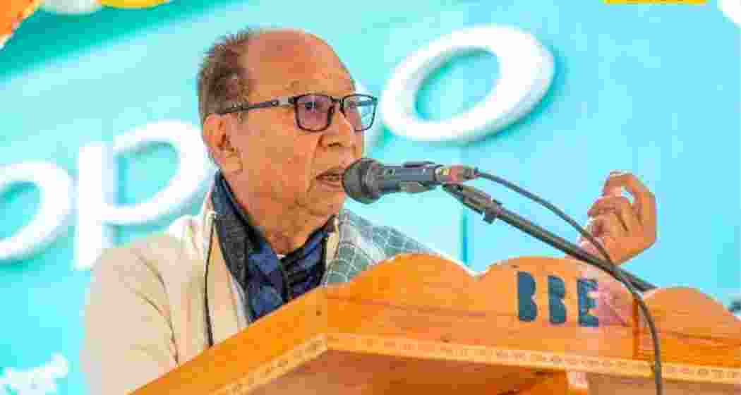 A file photo of Manipur Chief Minister Y Khemchand Singh.