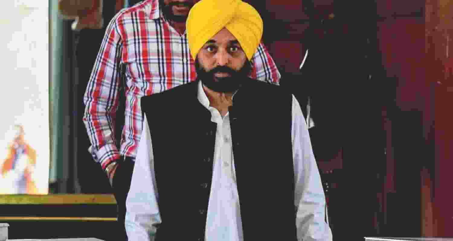 Punjab CM Bhagwant Singh Mann. 