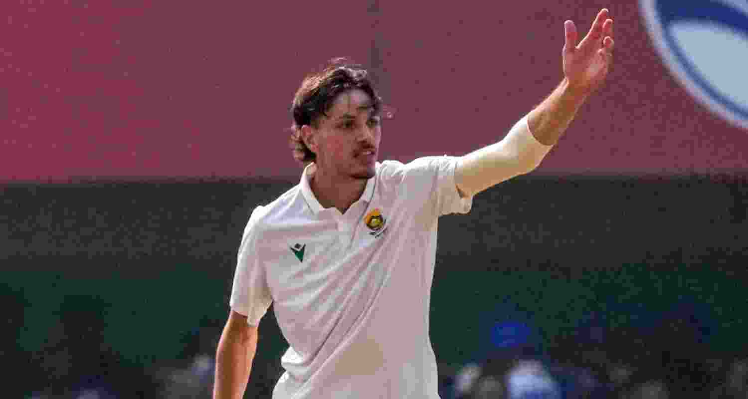 South African all-rounder Marco Jansen - file image.