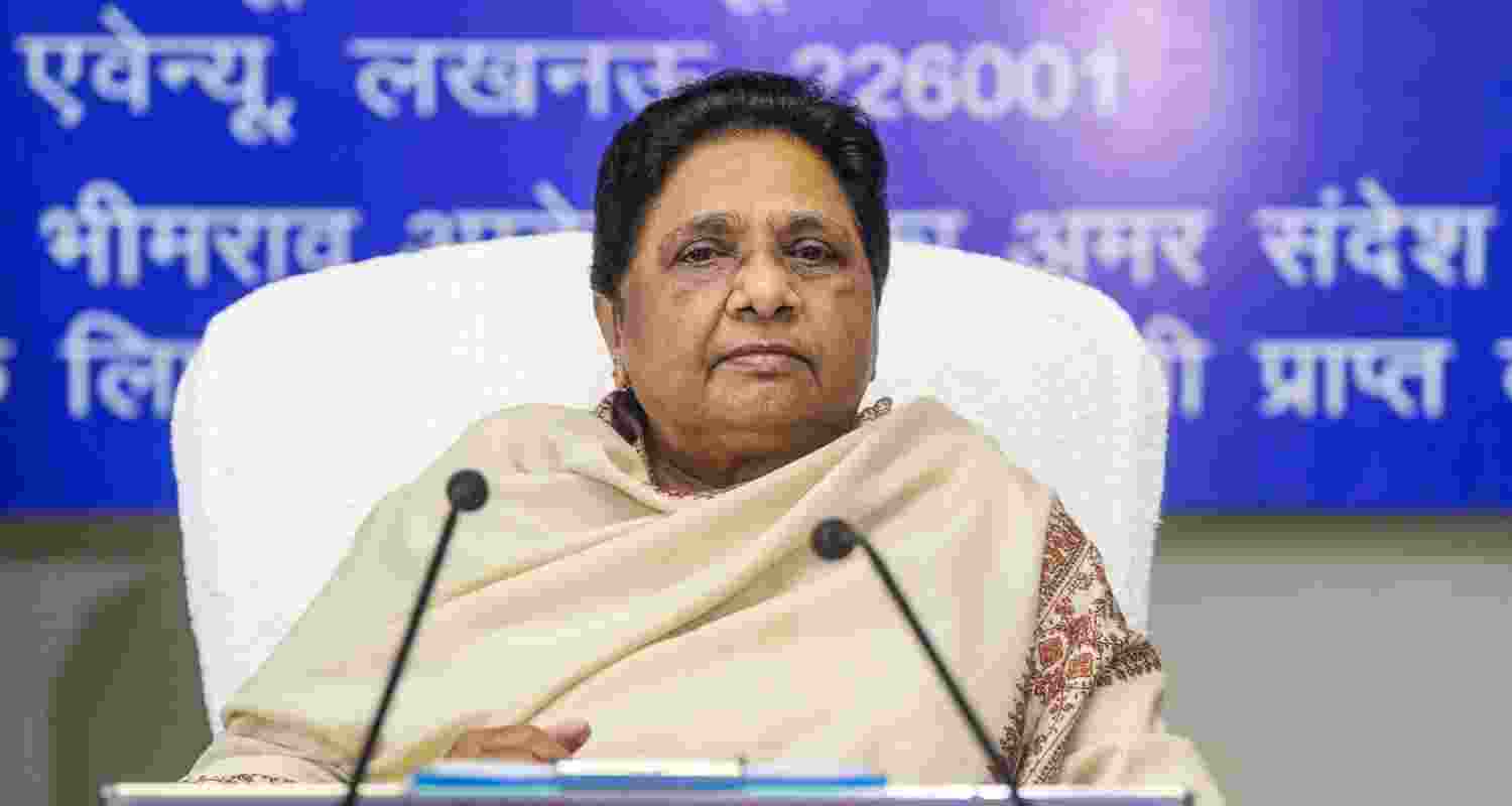 Former Uttar Pradesh chief minister Mayawati. Image: X
