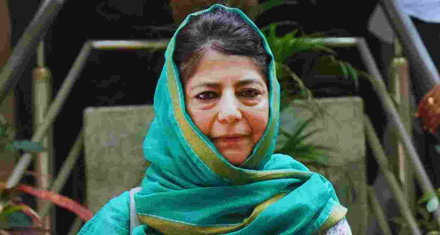 Mehbooba Mufti. 