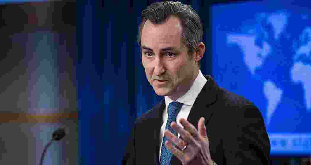 State Department spokesperson Matthew Miller.