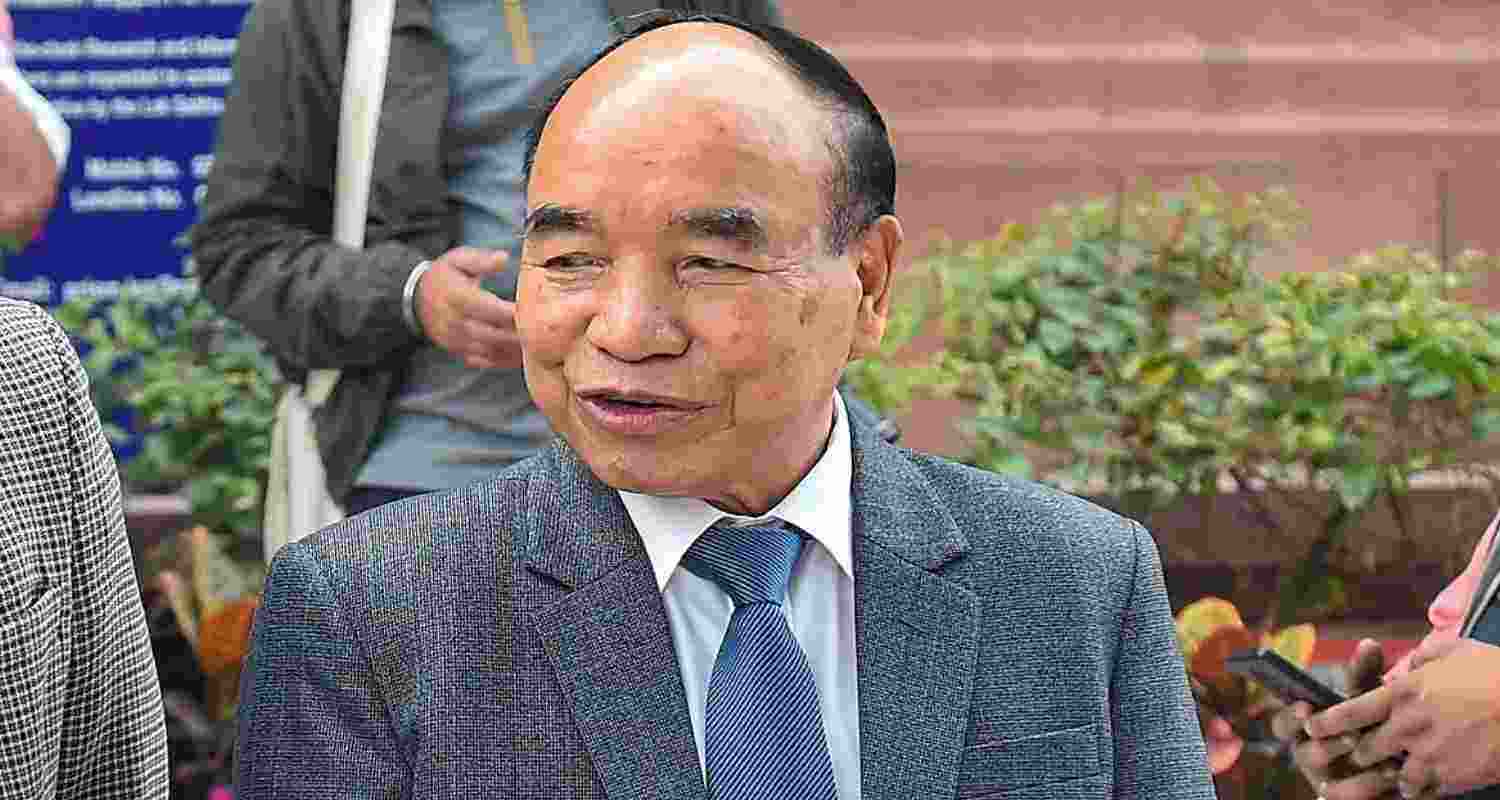 Mizoram CM Lalduhoma. 