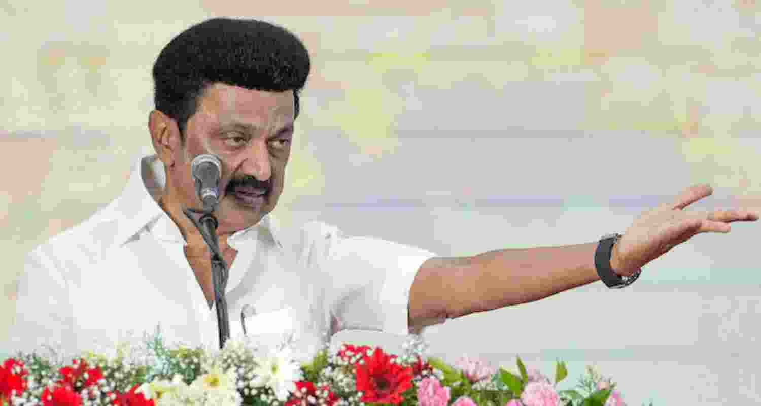 Tamil Nadu Chief Minister MK Stalin - file image. 