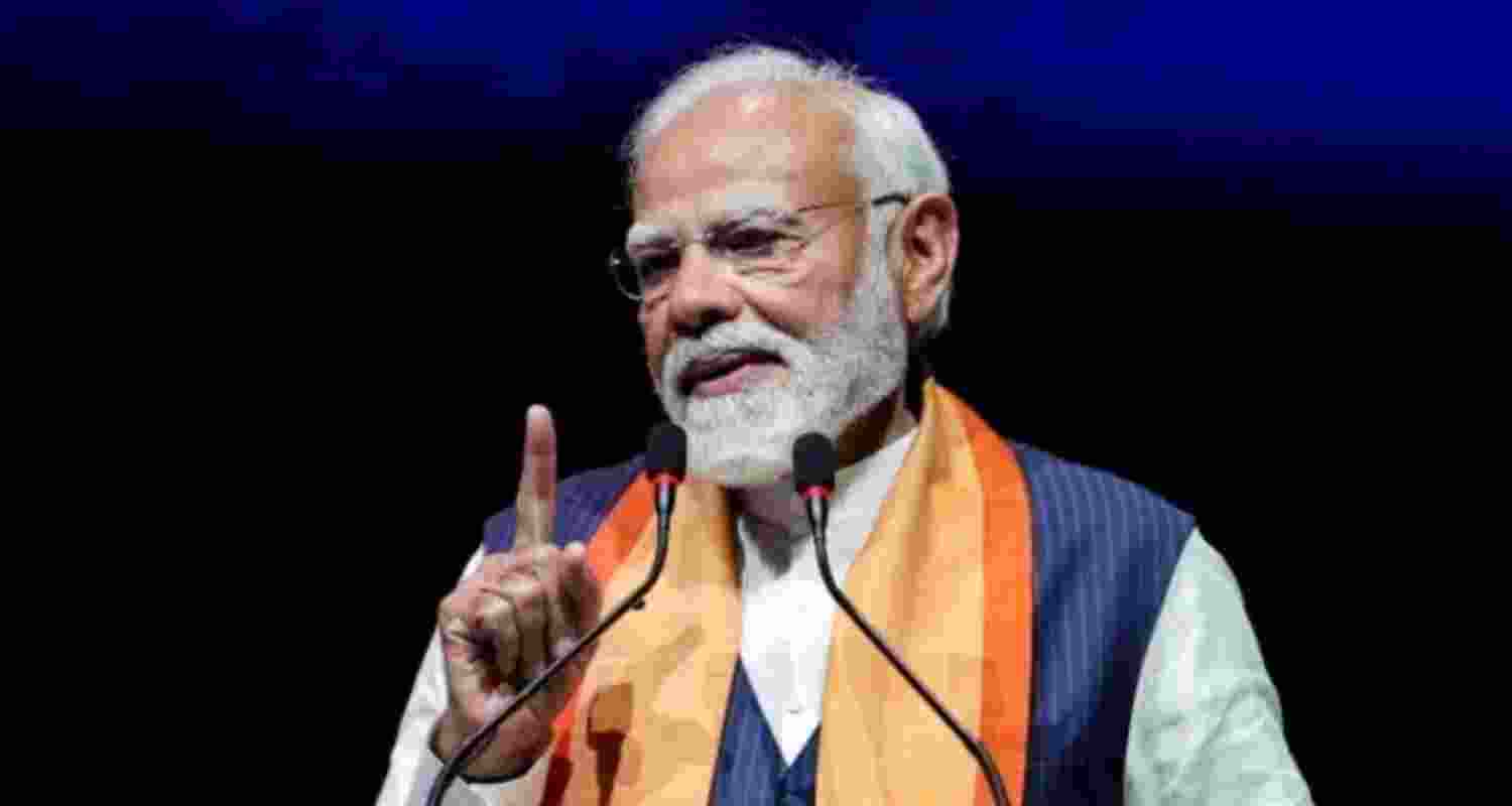 Prime Minister Narendra Modi - file image.