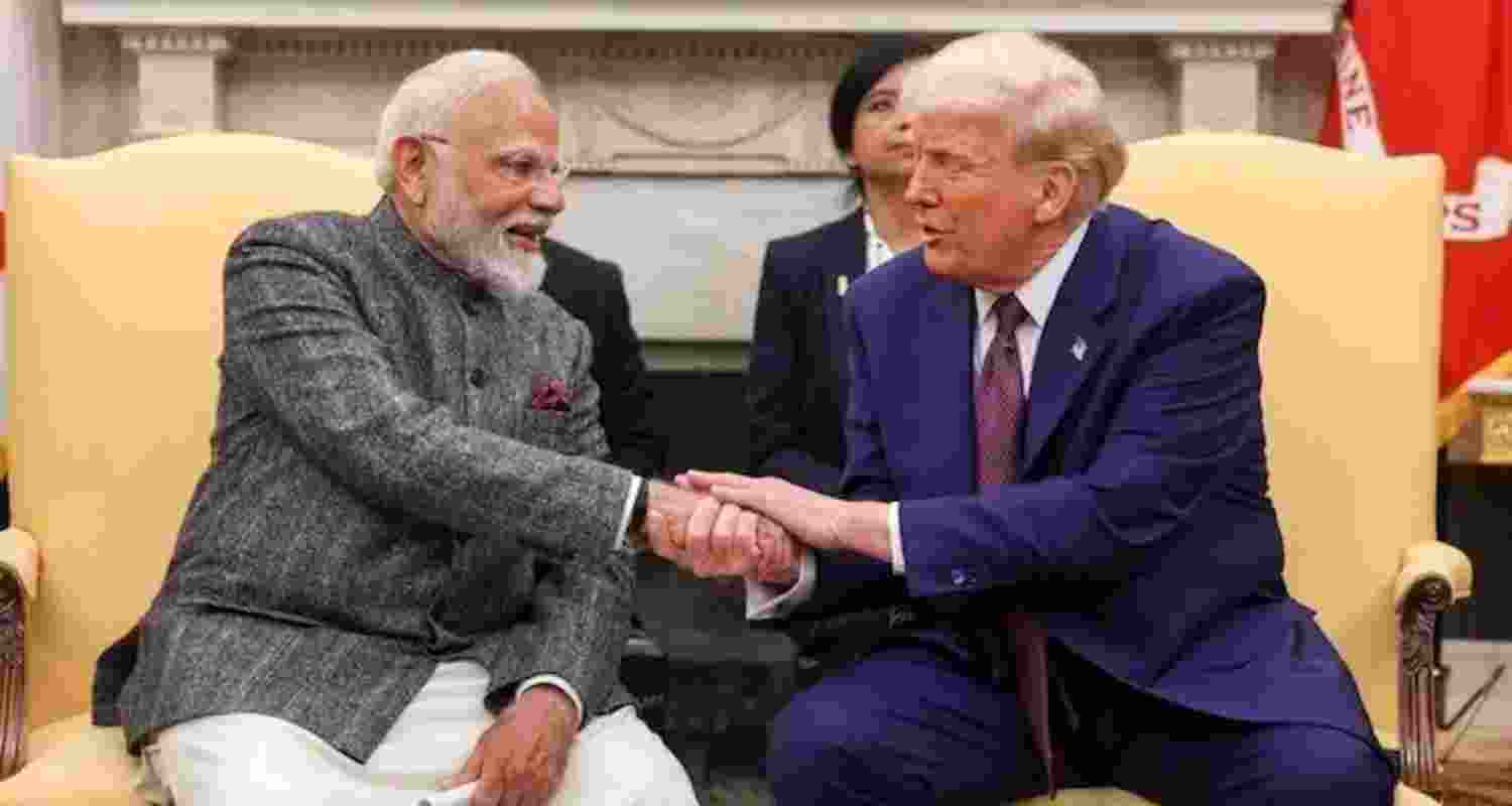Donald Trump praised PM Modi as a "great friend".