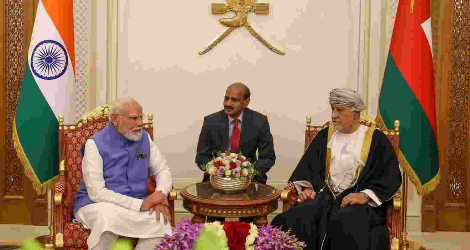 PM Narendra Modi arrives in Oman to strengthen strategic and defence ties.