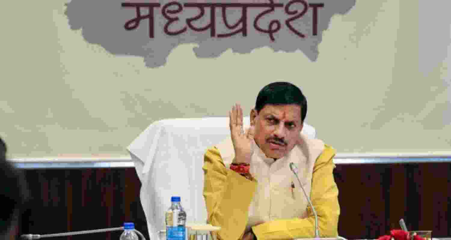 Madhya Pradesh Chief Minister Mohan Yadav. 