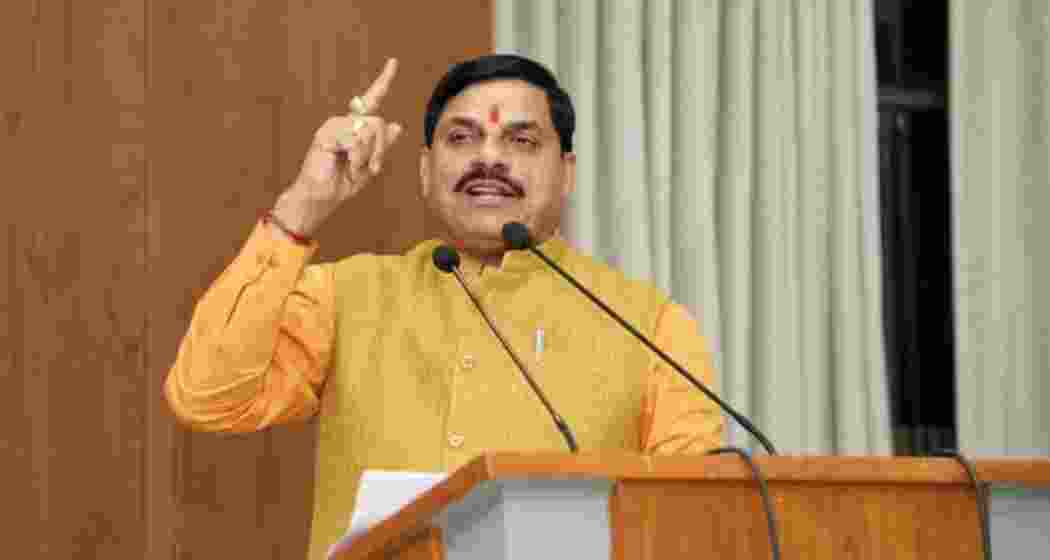 A file photo of Madhya Pradesh Chief Minister Mohan Yadav. 