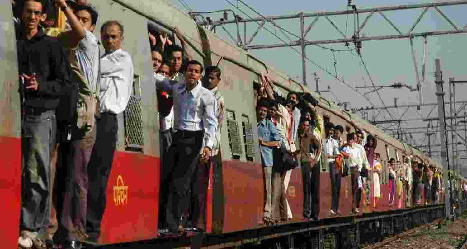 Five dead after falling off overcrowded local train in Mumbai