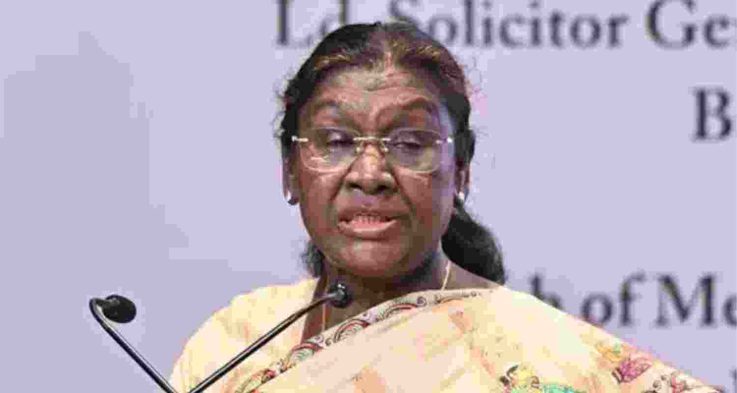 President Droupadi Murmu - file image.