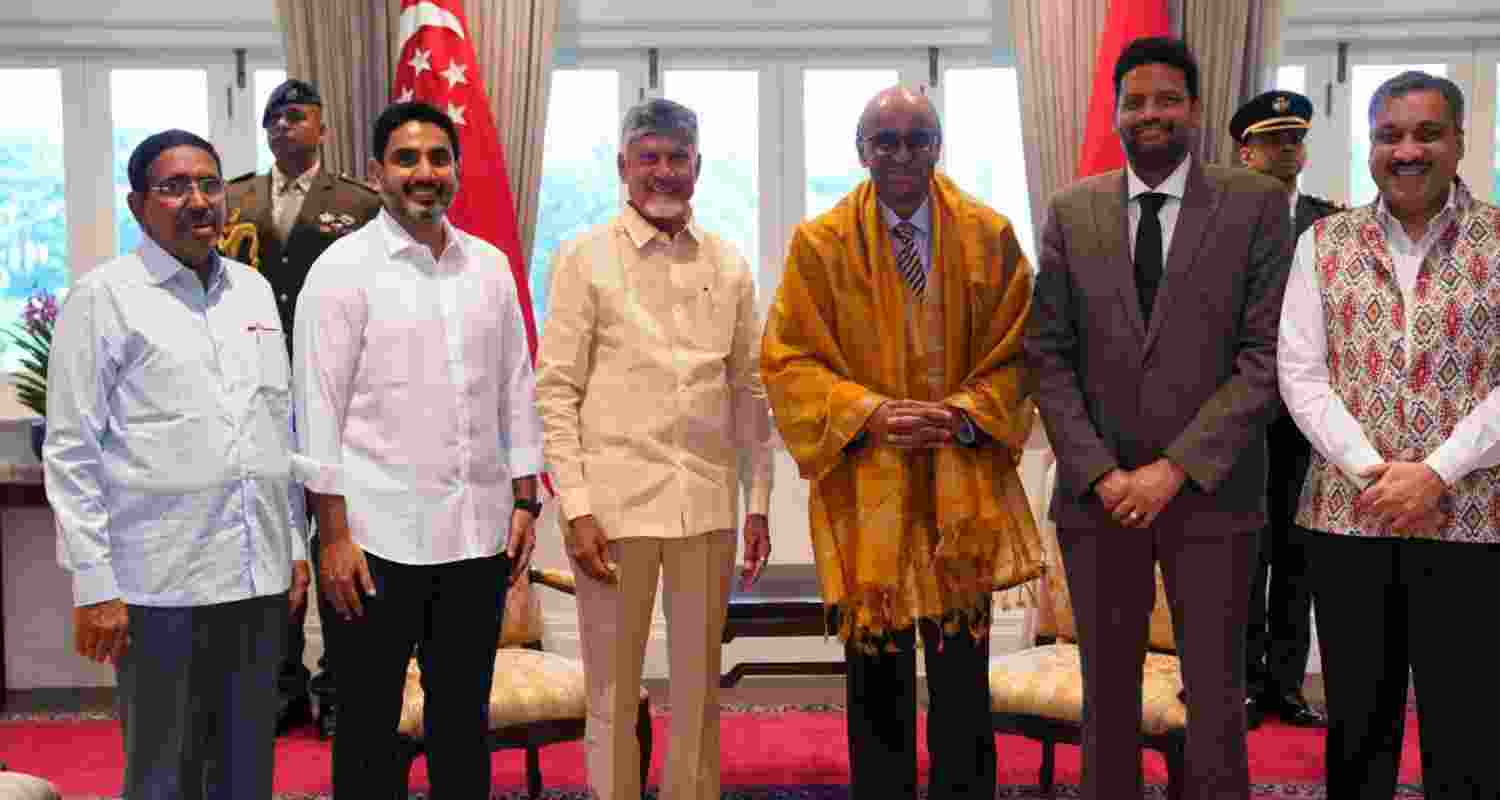 Naidu seeks AI Singapore’s support to build innovation hubs in Andhra Pradesh
