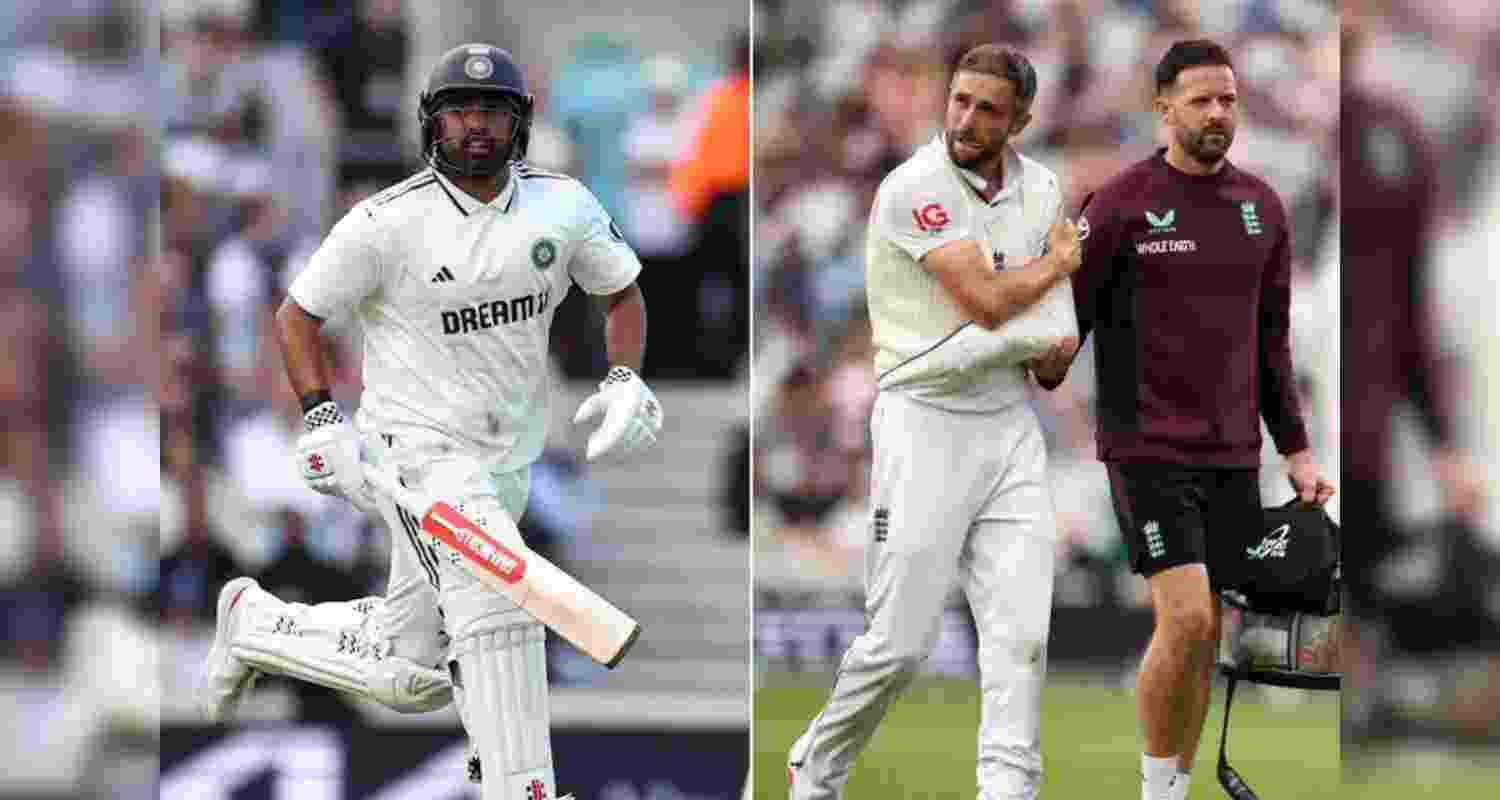 Karun Nair didn't run after seeing Chris Woakes injure himself.