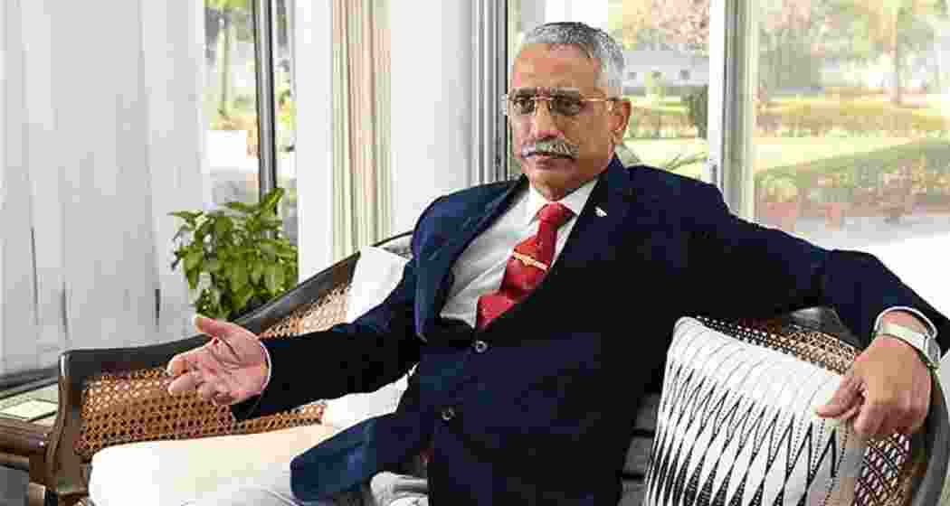 Former Indian Army Chief General Manoj Naravane. (File photo)