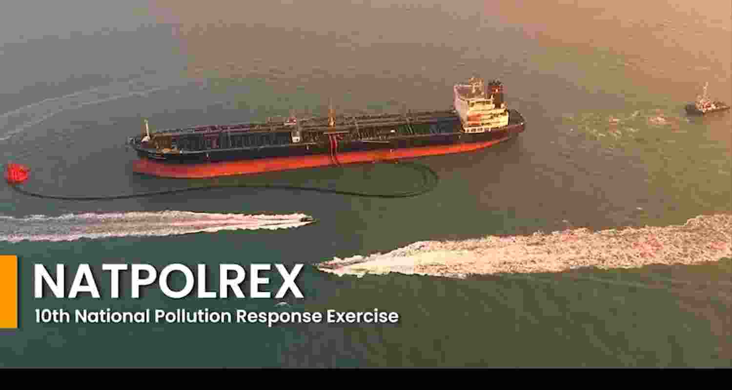 Indian Coast Guard to hold NATPOLREX-X off Chennai on Oct 5-6. 