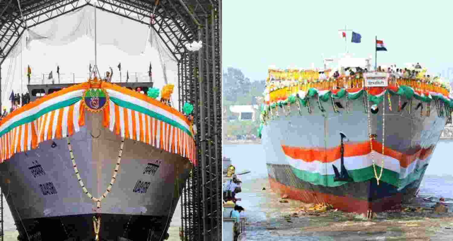 Udaygiri, Himgiri: Stealth frigates to be commissioned by Navy