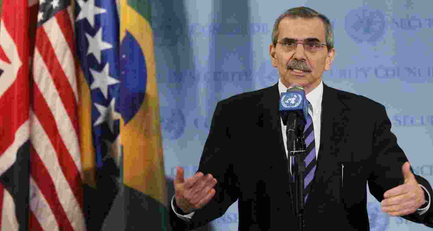 Incoming Lebanon PM Nawaf Salam. Image via X.