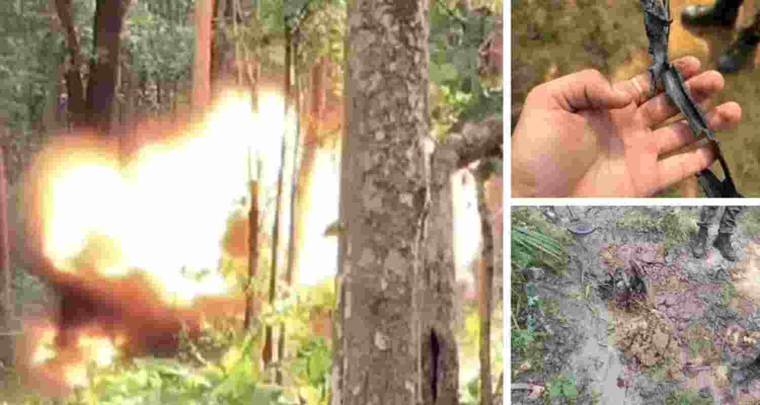 DRG jawan injured in Naxalite IED blast in Chhattisgarh