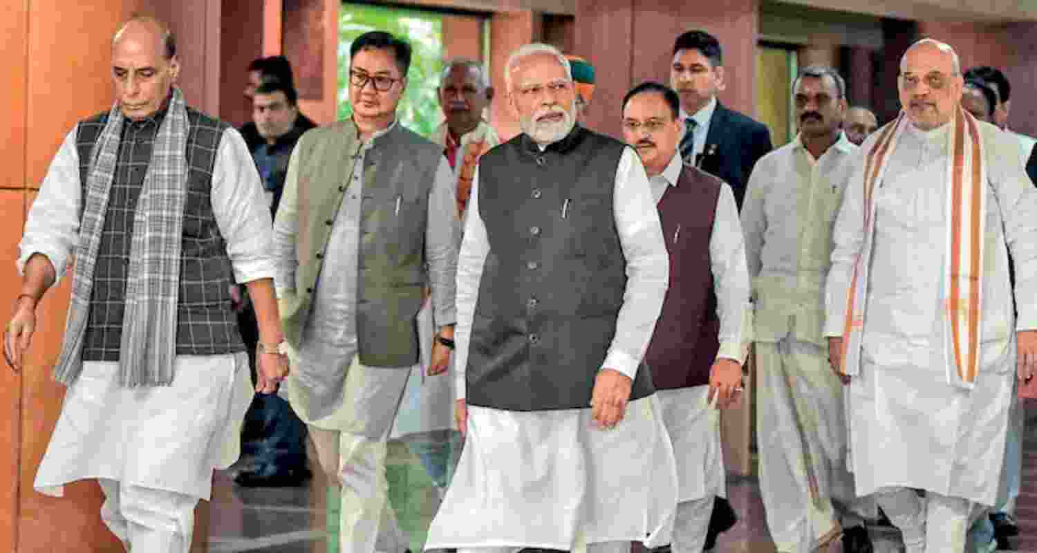 PM told NDA leaders that talented Congress leaders were making Rahul Gandhi insecure, per sources.