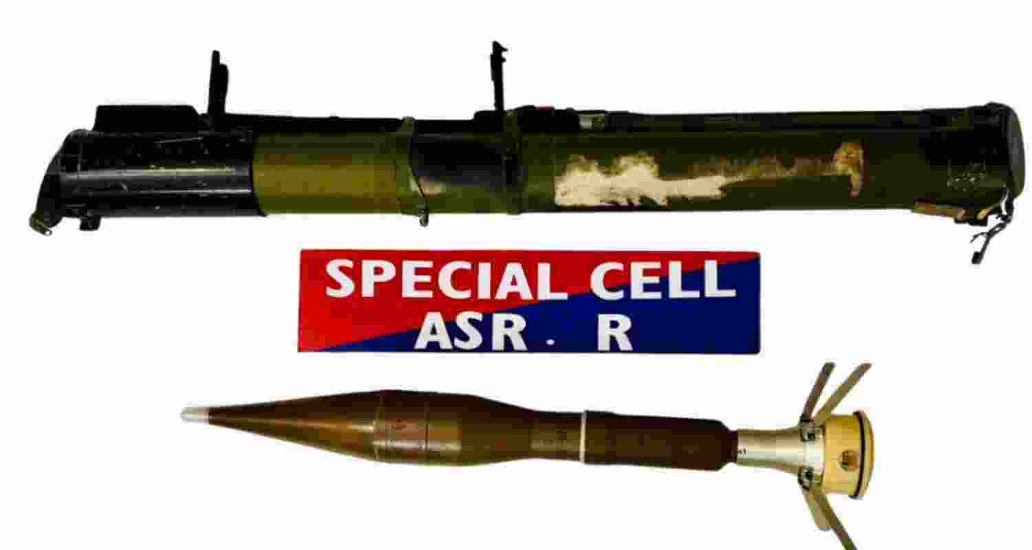 Punjab Police arrested two terror operatives in Amritsar and seized a rocket-propelled grenade. 