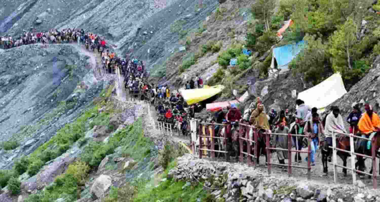 "Come to J&K for Amarnath Yatra without fears" : BJP to pilgrims