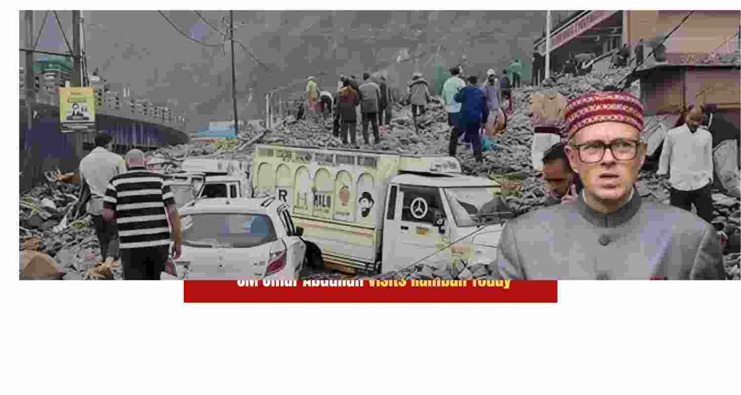 Omar visits Ramban, says situation 'really bad'