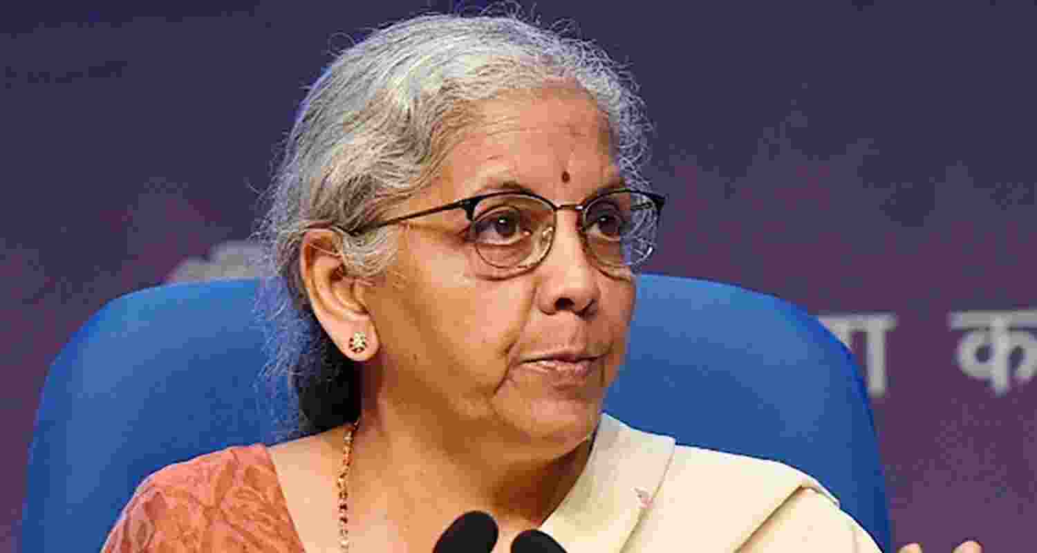 Union Finance Minister Nirmala Sitharaman - file image.