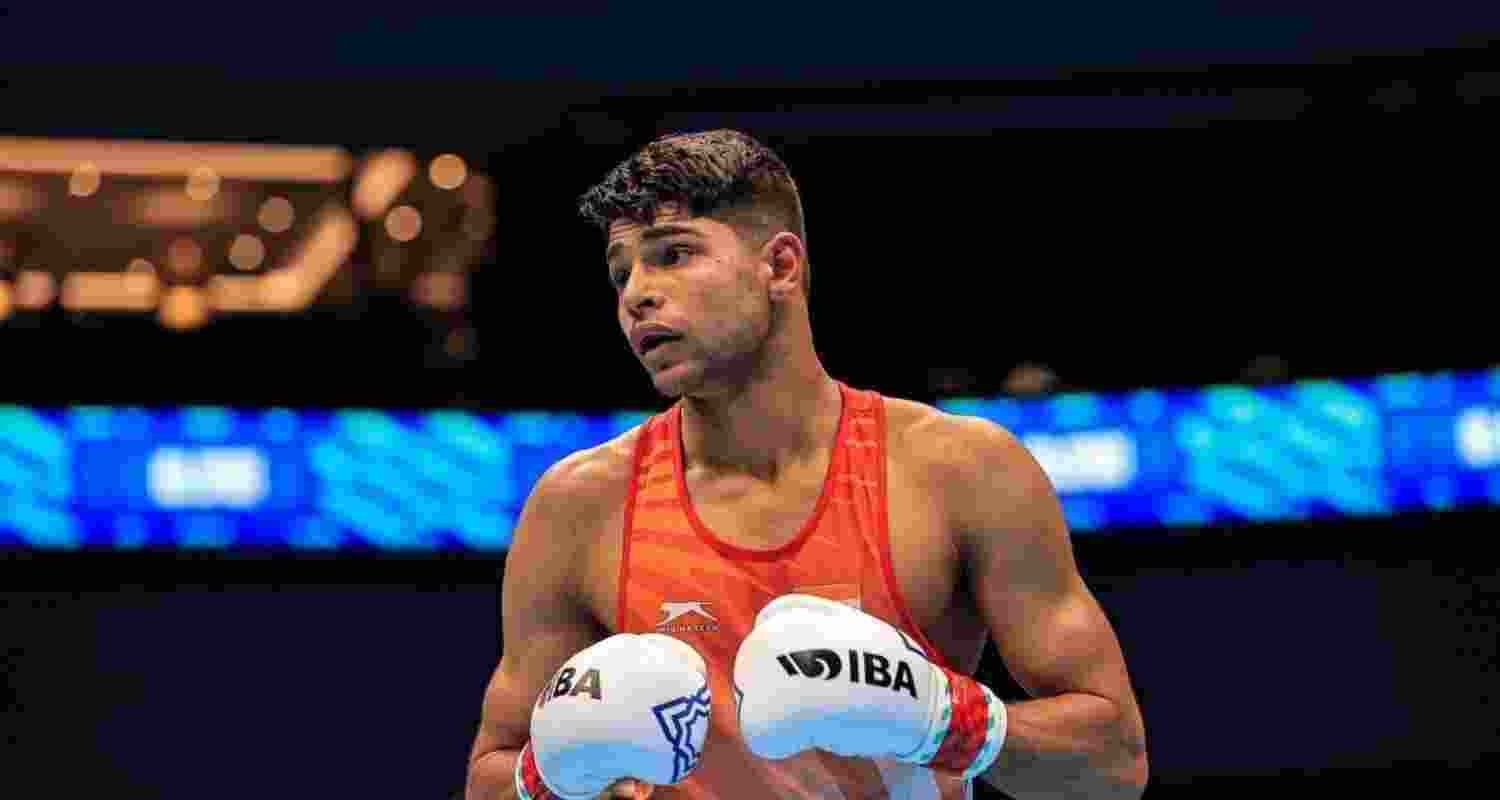 Indian Olympian Nishant Dev.