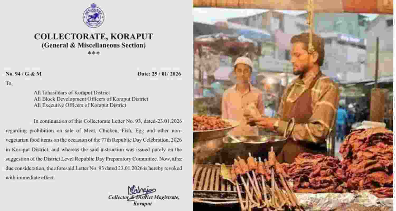Koraput Collector withdraws order to ban non-veg sale on Republic Day