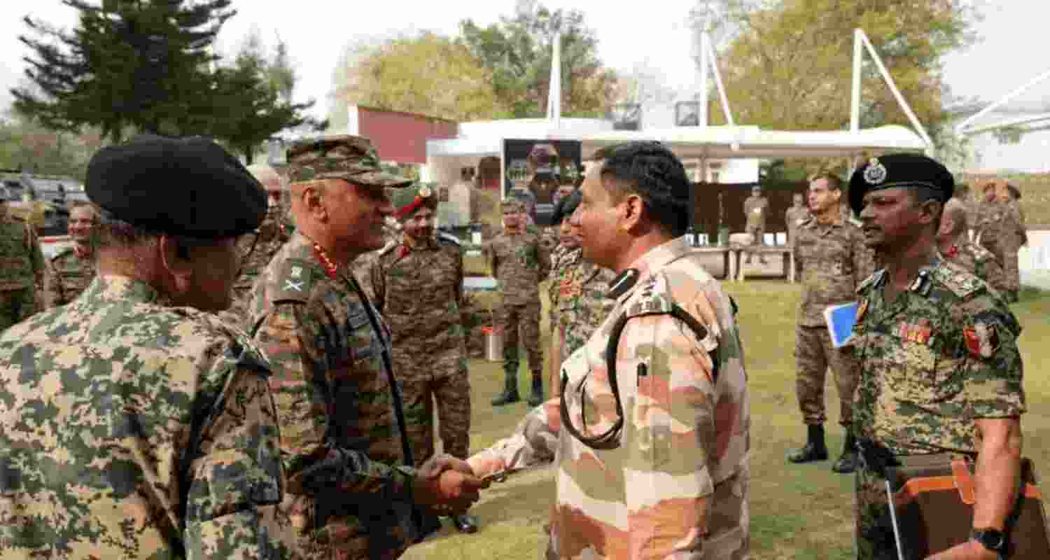 Army’s Northern Command hosts synergy conference with ITBP and BSF in Udhampur to boost coordination and address evolving security challenges in the region.