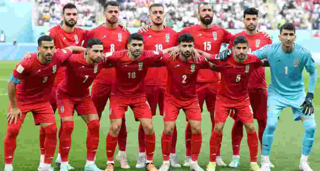 The Iranian football team often finds itself unable to avoid political issues.