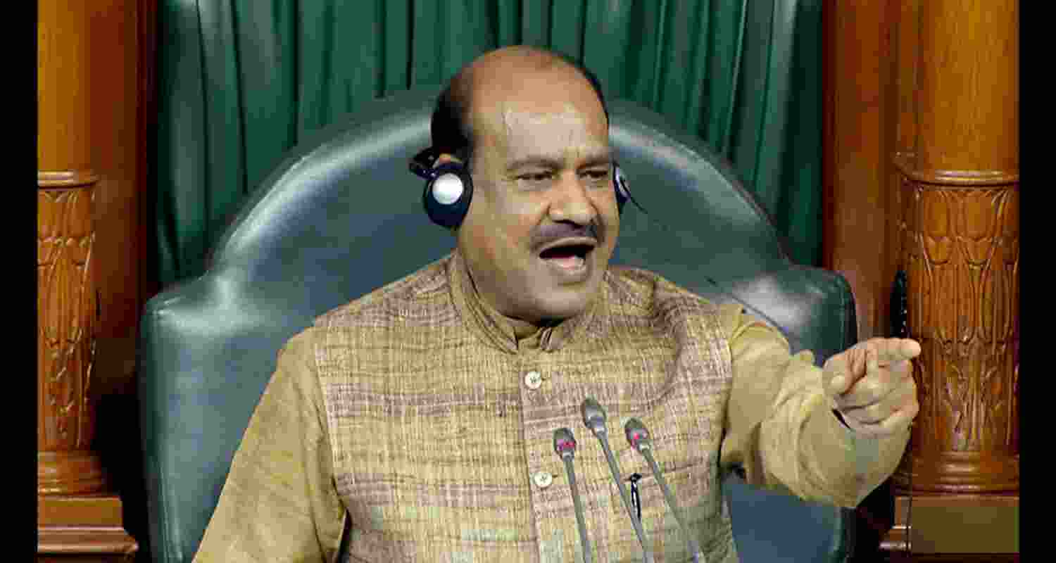 A file photo of Lok Sabha Speaker Om Birla.