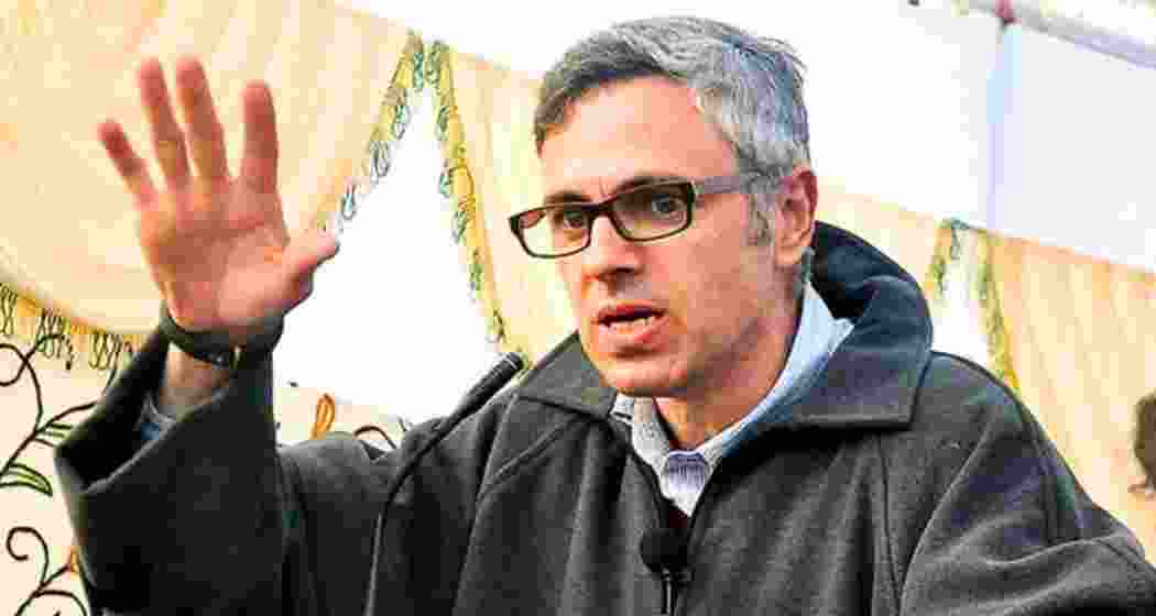 Jammu and Kashmir Chief Minister Omar Abdullah. (File photo)