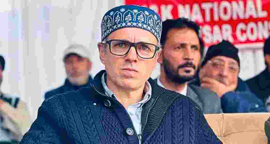 Jammu and Kashmir Chief Minister Omar Abdullah. (File photo)