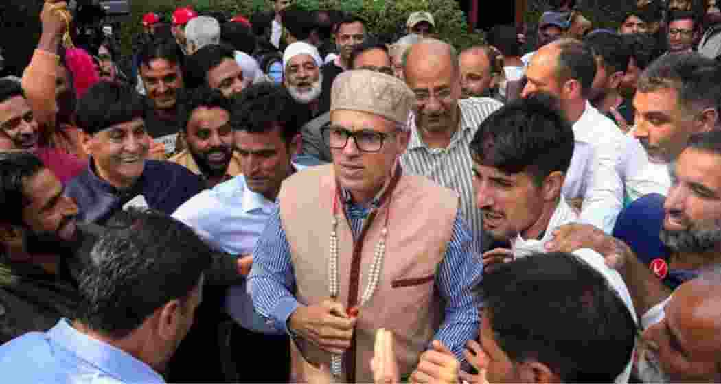 Jammu & Kashmir National Conference (JKNC) Vice President Omar Abdullah.