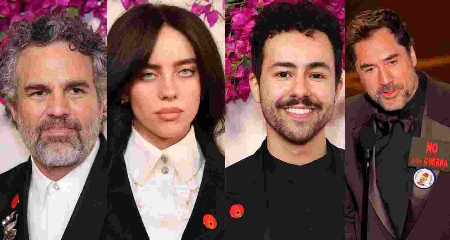 Oscars end with calls for Gaza peace