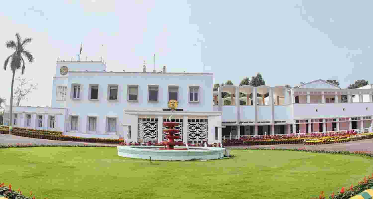 The official residence of the Governor in Odisha