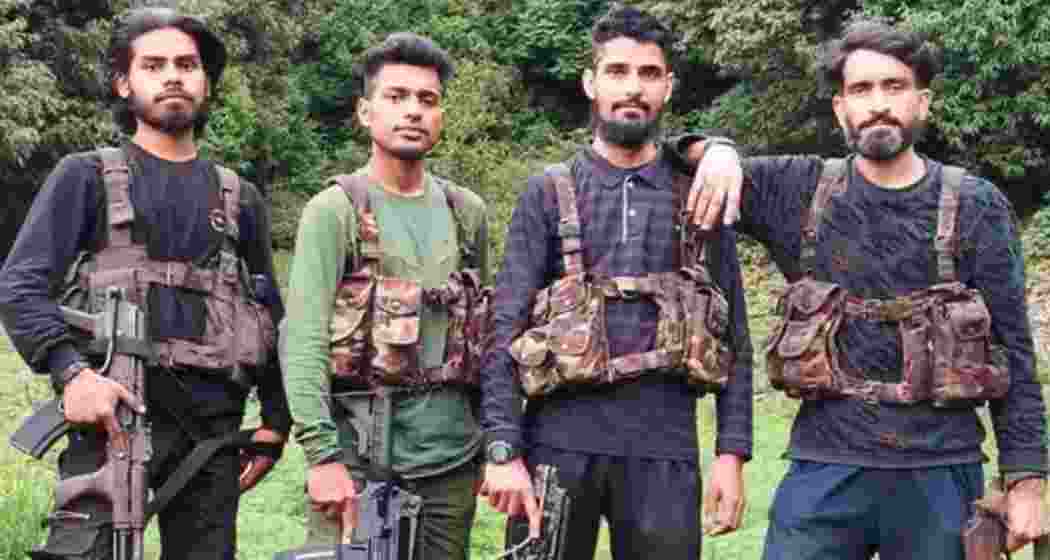 The Pahalgam terror attackers. 