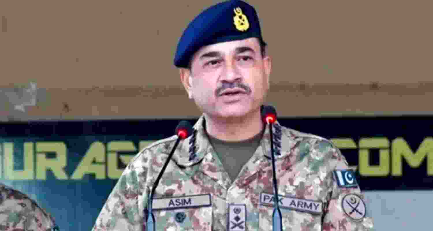 A file photo of Asim Munir urged Pakistanis to narrate how the Islamic Republic was born to their children.