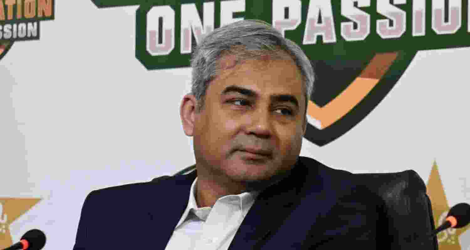 PCB Chairman Mohsin Naqvi. Image: X