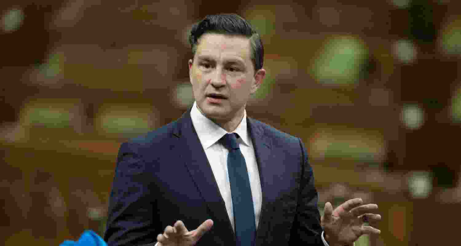 Canadian opposition leader Pierre Poilievre.