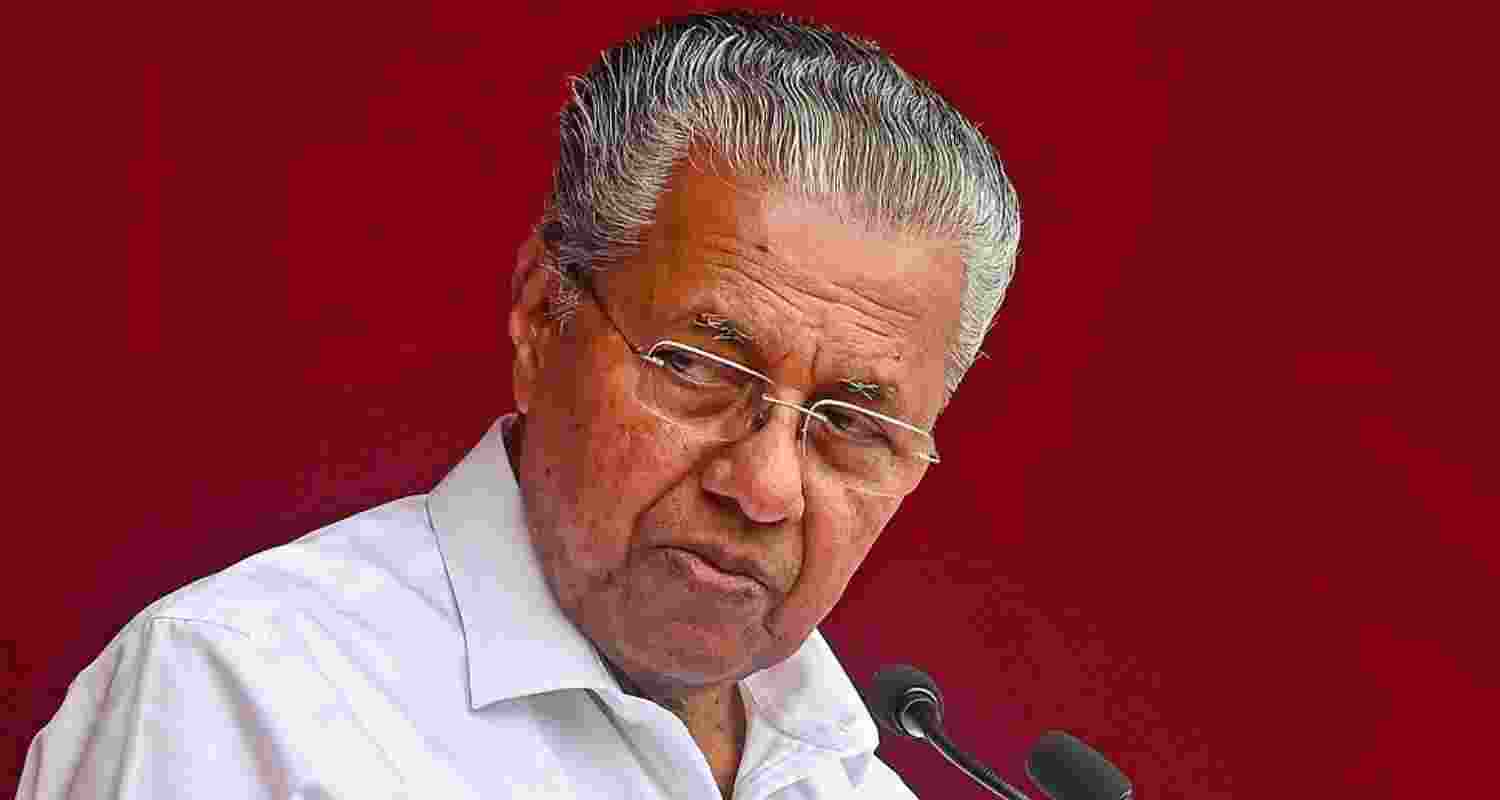 Pinarayi Vijayan. 